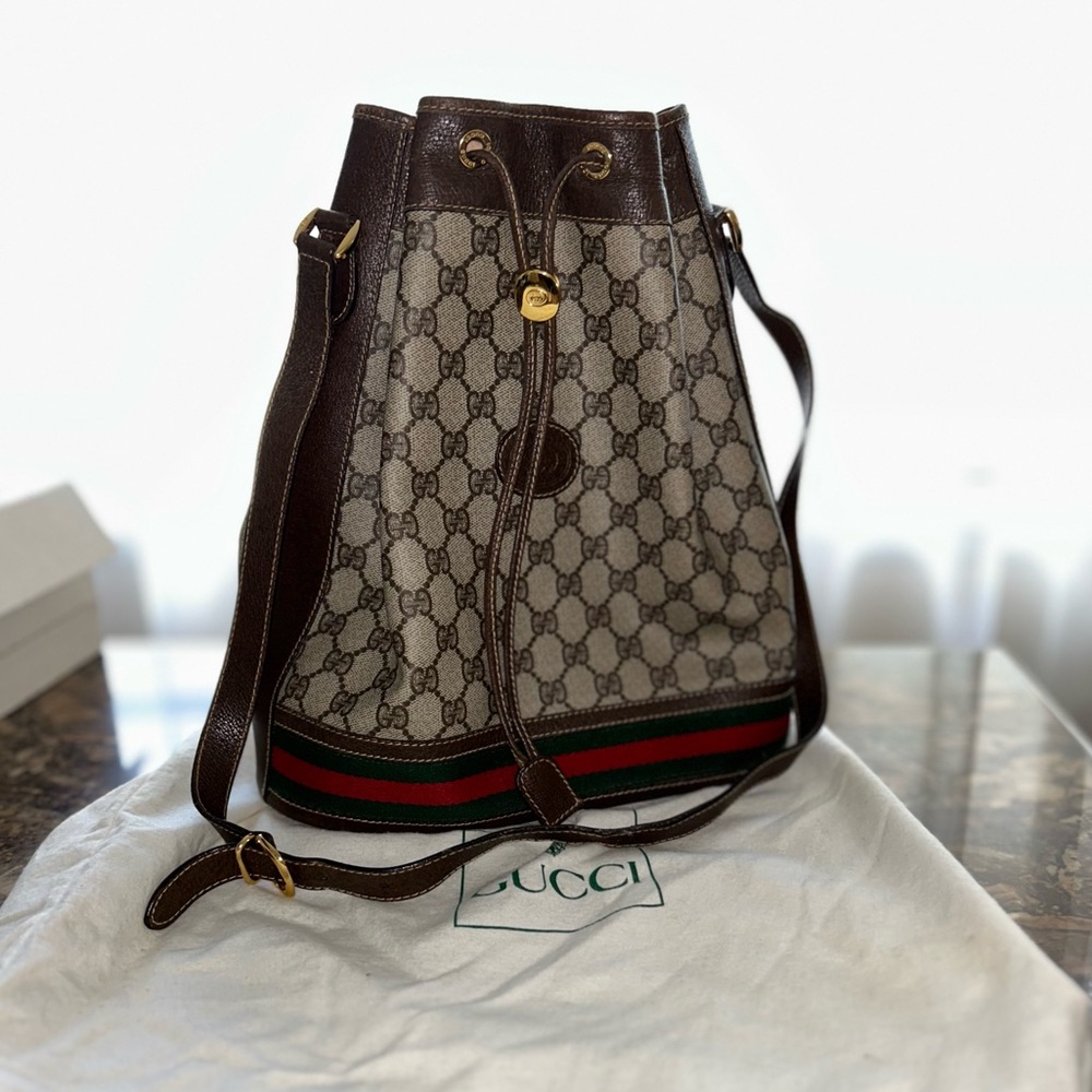 Vintage Gucci Ophidia Bucket Bag